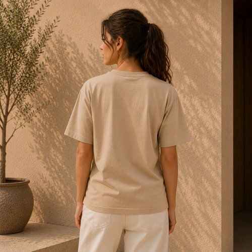 Desert Sand Oversized Tee