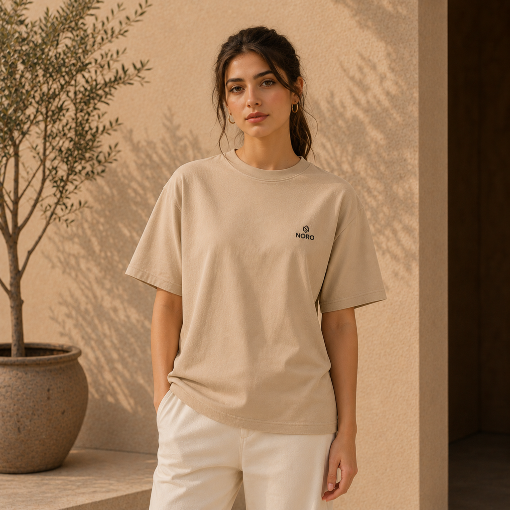 Desert Sand Oversized Tee