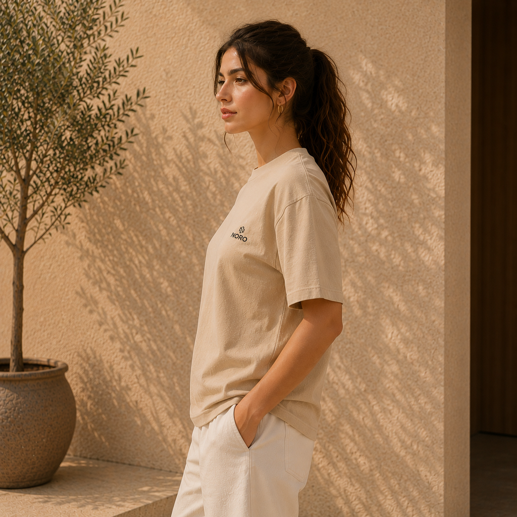 Desert Sand Oversized Tee