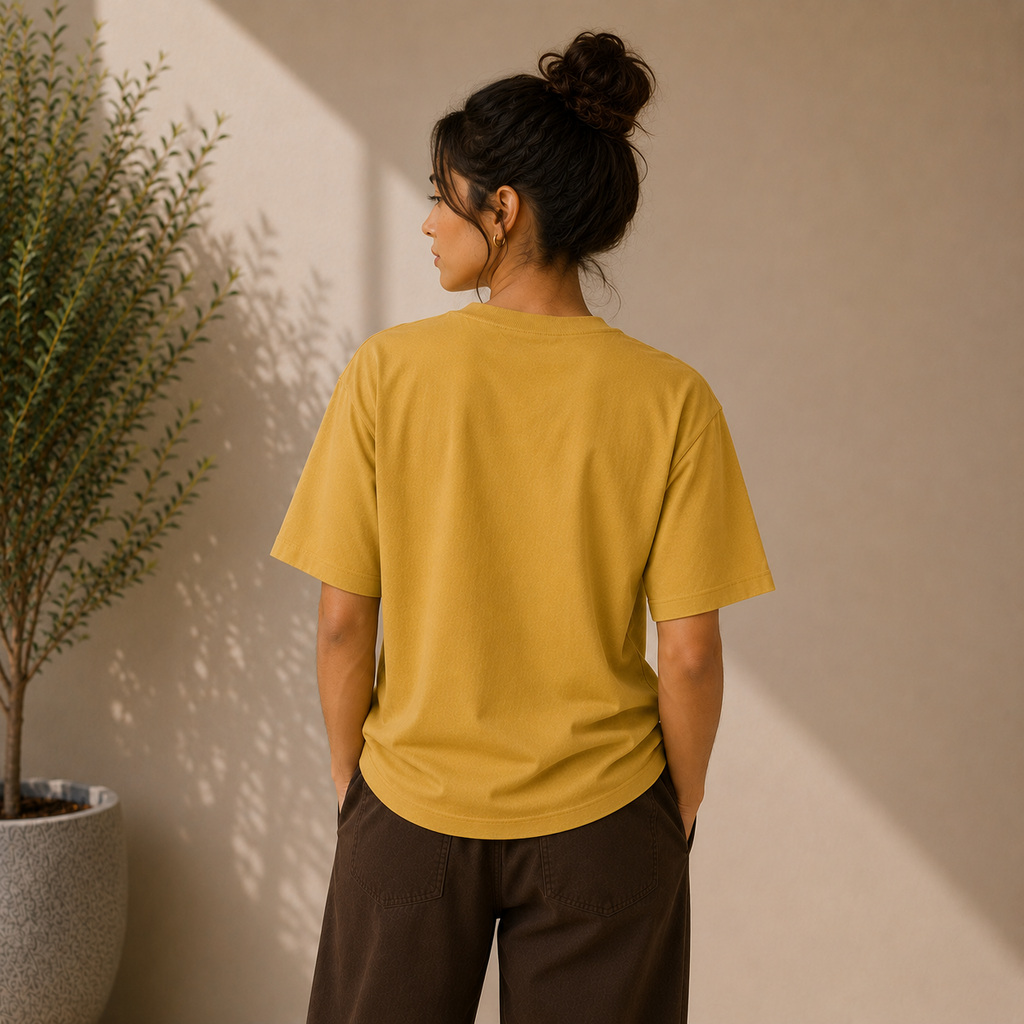 Golden Earth Oversized Tee