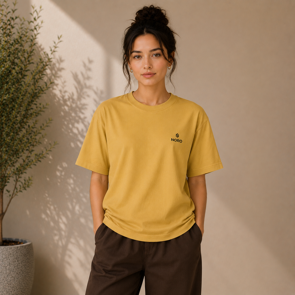 Golden Earth Oversized Tee