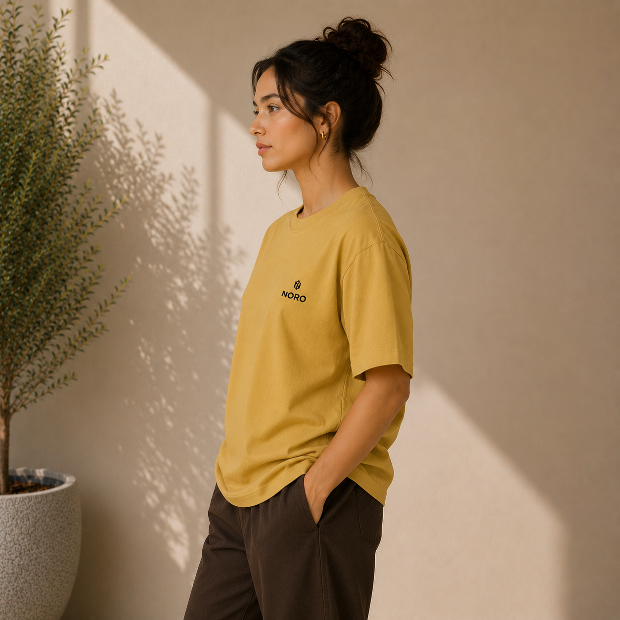 Golden Earth Oversized Tee