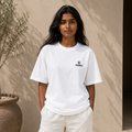 Cloud White Oversized Tee