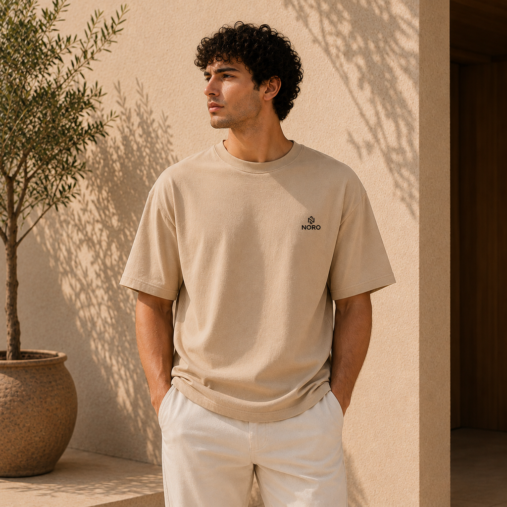 Desert Sand Oversized Tee