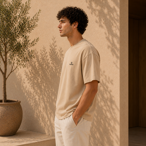 Desert Sand Oversized Tee