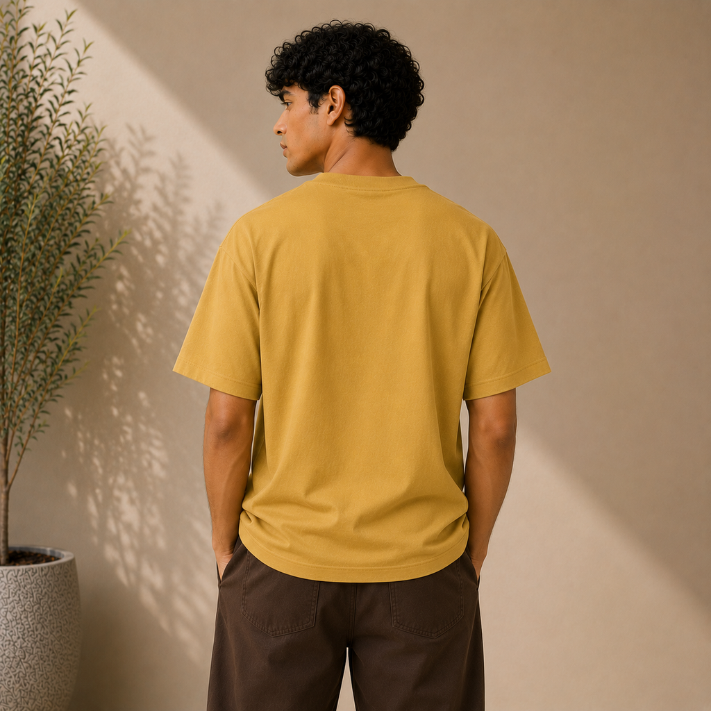 Golden Earth Oversized Tee