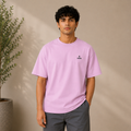 Dust Rose Oversized Tee