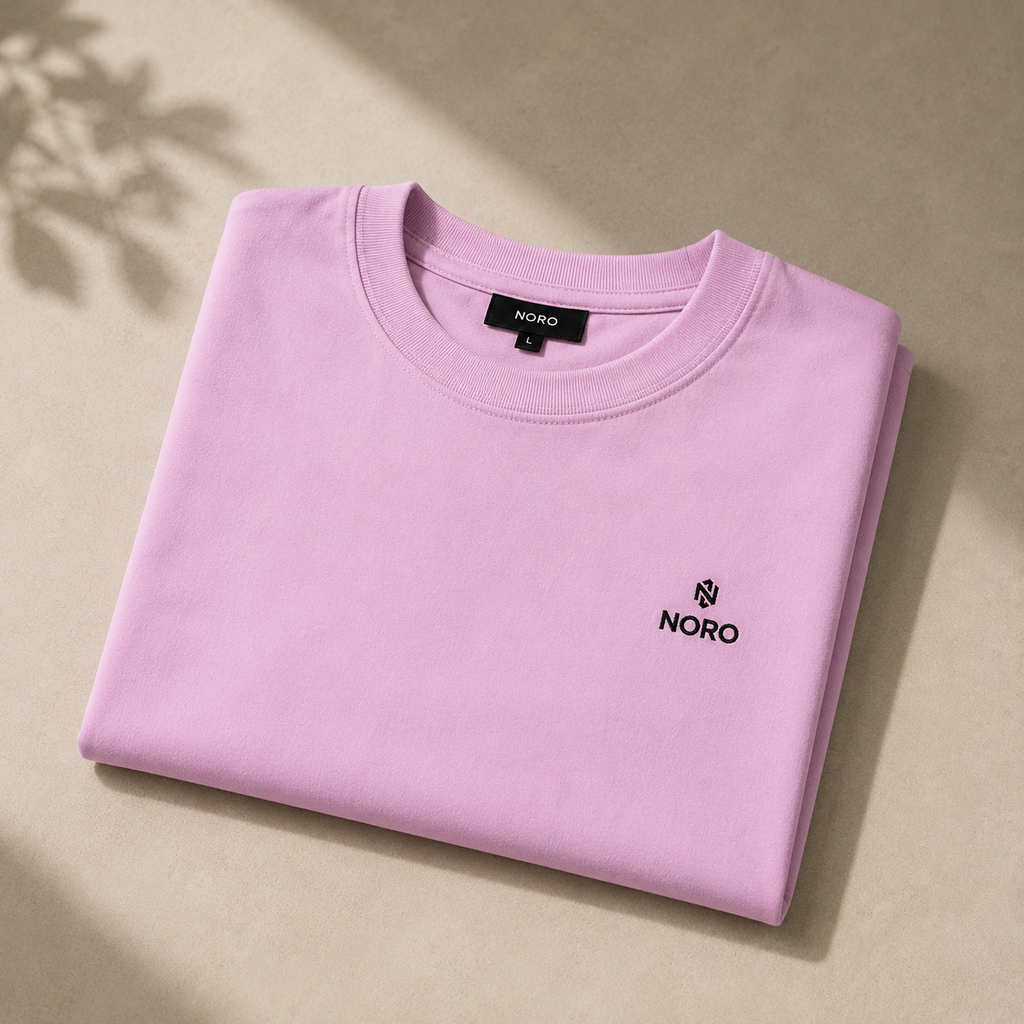 Dust Rose Oversized Tee